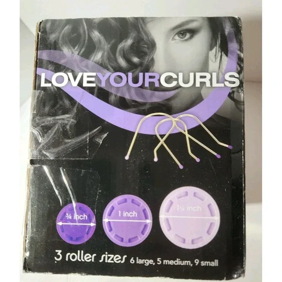 Conair Multi Sized Rollers Curls And Waves With Box‎ Preowned- Used Once - Picture 4 of 10